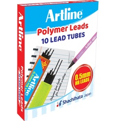 Artline Polymer Lead Tubes 0.5mm (Pack of 10)